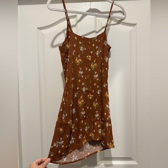 Reformation Ventura floral-print slip dress in Brown - size S - Picture 11 of 12